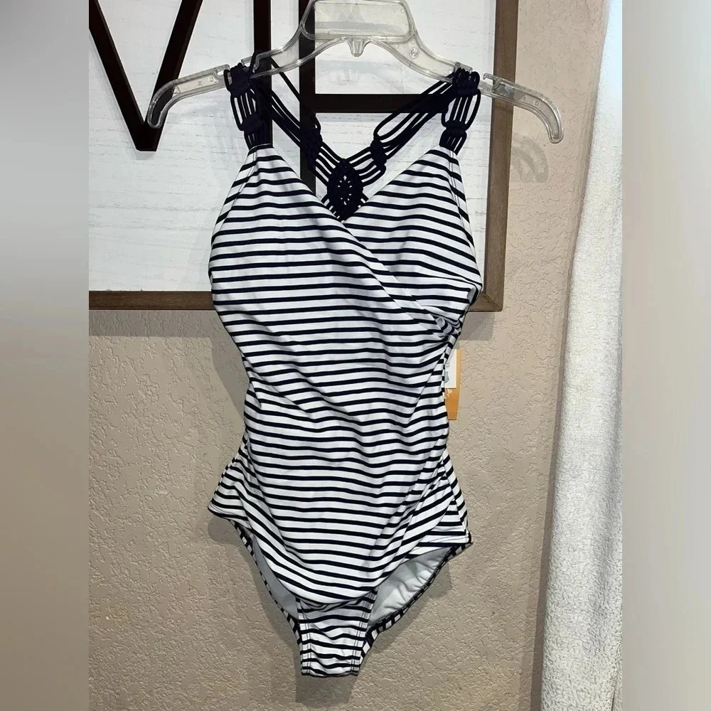 Kona Sol‎ one piece bikini swimsuit